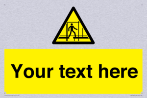 Custom Scaffold Incomplete Sign